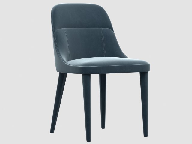 jackie dining chair by gallotti radice Modello 3D .c4d .max .obj .3ds .fbx .stl .blend 