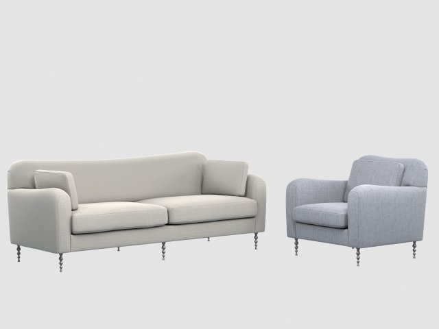 hillcrest collection by kelly wearstler Model 3D .c4d .max .obj .3ds .fbx .stl .blend