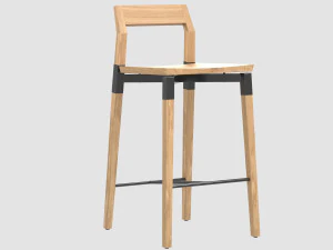 parkdale stool hollisandmorris 3D Model