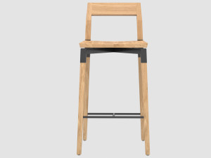parkdale stool hollisandmorris Modèle 3D