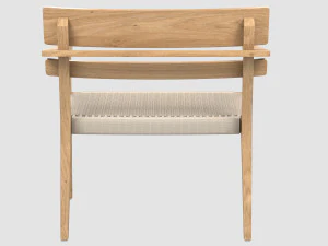 paralel armchair club point1920 3D Model