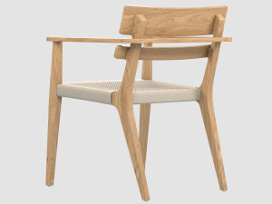 paralel dining armchair point1920 3Dモデル