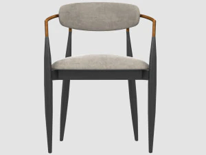 jagger dining armchair 3D Model