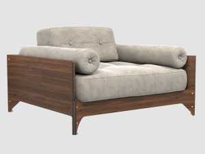 brasiliana armchair jorge zalszupin 3D-Modell