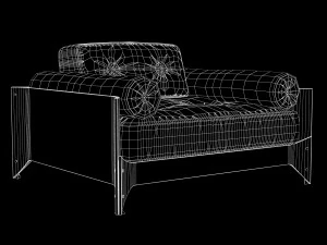 brasiliana armchair jorge zalszupin 3D Model