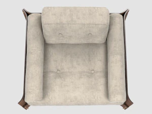 brasiliana armchair jorge zalszupin 3D Model