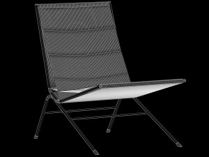 allan gould string chair collection 3D 模型