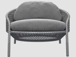 ahnda graphite collection dedon 3D Model