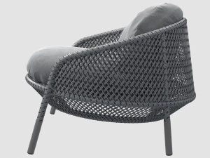 ahnda graphite collection dedon 3D Model