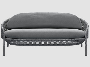 ahnda graphite collection dedon Model 3D