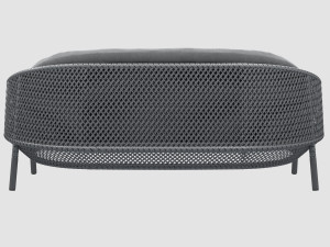 ahnda graphite collection dedon Model 3D