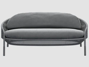ahnda sofa graphite dedon 3D Model