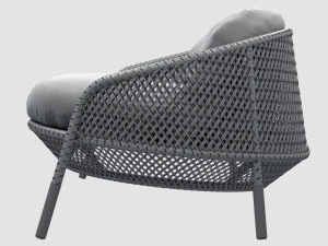 ahnda sofa graphite dedon 3D Model