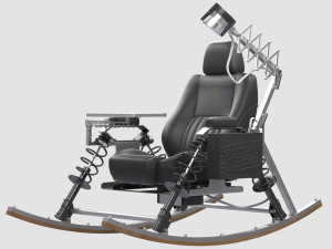 dondolo rocking chair enrico marone cinzano 3D-Modell
