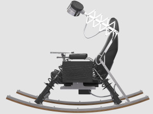 dondolo rocking chair enrico marone cinzano 3D-Modell