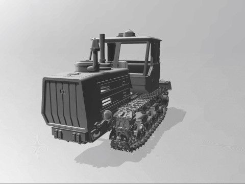Tractor T-150 v2 Model do druku 3D