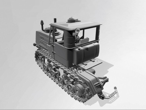 Tractor T-150 v2 Model do druku 3D