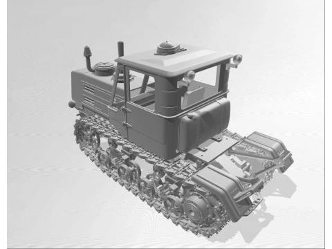 Tractor T-150 v2 3D Print Model