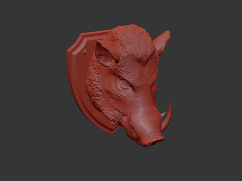 Boar Model Cetak 3D