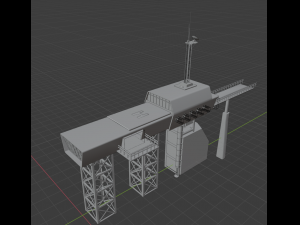 watch platform 3D 模型