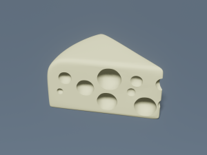 cheese 3D Print Model