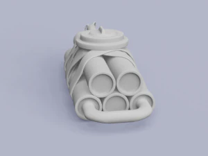 keychain - dynamite 3D Print Model