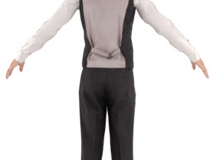 eric rigged 001 - rigged 3d business man 3D Модель