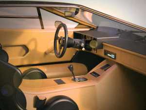 lambo countach 3D Model