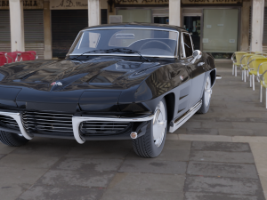 chevrolet corvette stingray c2 coupe 1964 3D मॉडल