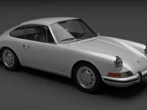 1968 porsche 911 3D 模型