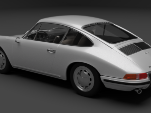 1968 porsche 911 Model 3D