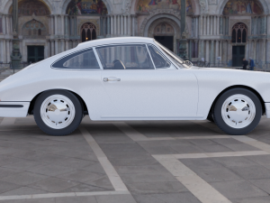 1968 porsche 911 Model 3D