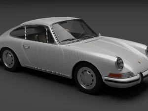 1968 porsche 911 3D Model