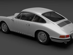 1968 porsche 911 3D Model
