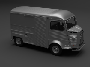 citroen h van 1980 Modèle 3D