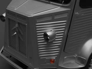 citroen h high-poly 3D Model