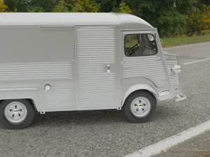 citroen h high-poly 3D Model