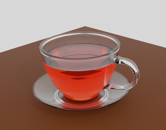 cup of tea 3Dモデル .c4d .max .obj .3ds .fbx .stl .blend 