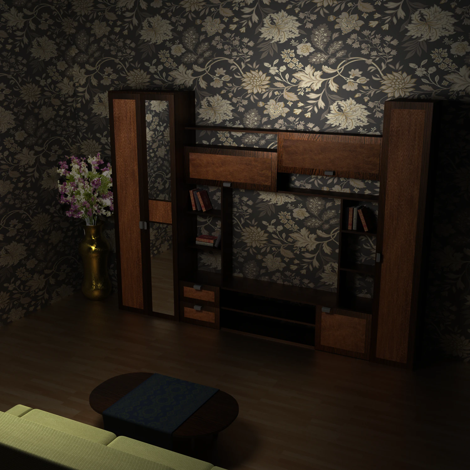 wall 3D Model .c4d .max .obj .3ds .fbx .stl .blend 