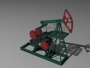 oil derrick Model 3D