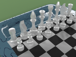 chess 3D 模型