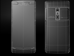 vertu new signature touch 3D मॉडल