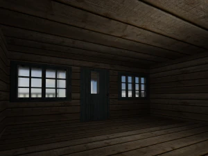 wood cabin 3D Model