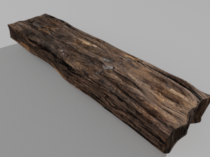 wooden plank Modelo 3D