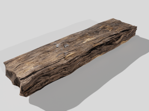 wooden plank Modelo 3D