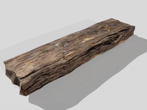 wooden plank 3D Model