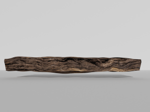 wooden plank Modelo 3D