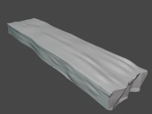 wooden plank 3D Model