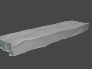 wooden plank 3D Model