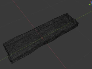 wooden plank 3D Model